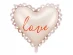 Love satin lace foil μπαλόνι 50εκ