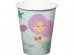 Mermaid magic paper cups 8pcs