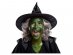 The latex dentures of the Witch for a Halloween or Carnival theme party
