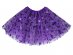 Witch purple tulle skirt with lights 30cm