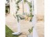 Soft fabric in white color for party decorations