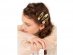 Wearable accessories for girls, hair clips with daisy design