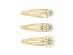 Daisy hair clips 3pcs