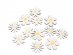 Daisies wooden table confetti 12pcs