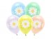 Daisy pastel colors latex balloons 5pcs