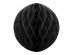 Paper honeycomb ball in black color 20cm
