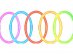 Large pack neon glow in the dark bracelets 50pcs