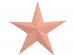 Large size paper decorative star in peach color 60cm