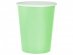 Mint green paper cups 14pcs