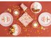 Happy Birthday rose confetti μικρά πιάτα για πάρτυ γενεθλίων