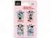 Minnie set of magnetic bookmarks 4pcs