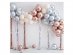 DIY latex balloon garland in mix metallic colors for your party decoration