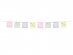 Unicorn and rainbow flag bunting 6 meters
