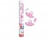 Party cannon with ballerina dress shaped pink confetti 29cm