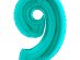supershape-balloon-number-9-mint-green-for-party-decoration-179ti
