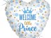 Welcome Little Prince Foil Μπαλόνι Ολογραφικό Τύπωμα (46εκ)