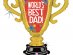 Κύπελλο World's Best Dad - Ο Καλύτερος Μπαμπάς Του Κόσμου Μπαλόνι Supershape