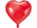 Red Heart Shaped Foil Balloon (61cm)