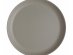 Mineral deluxe large reusable plates in taupe color 6pcs