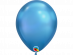 Μπλε Chrome Μπαλόνια Λάτεξ 6τεμ