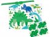 Blue and Green dinosaurs pin party game