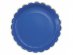 Μπλε Μεγάλα Πιάτα Χάρτινα με Χρυσοτυπία (8τμχ)