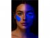 Blue neon cream color for face painting and body painting