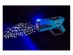 Blue bubble gun with led light