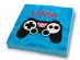 It's your birthday blue game controller napkins