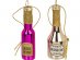 Red wine and Prosecco bottles Christmas tree decorations