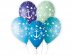 Navy theme blue latex balloons