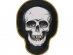 Skull shaped paper plates for Halloween party 10pcs