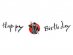 Ninja Ronin Happy Birthday garland 120cm
