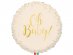 Oh Baby foil balloon with gold print 43cm