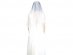 Double veil for the Bride in white color for a bachelorette party