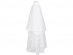 Plain white veil for the Bride