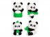 Eraser in the shape of a Panda