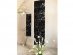 Decorative panel with black sequins for a backdrop decoration