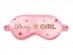 Party Girl pink fabric eye mask