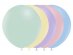 Pastel latex balloons 5pcs