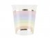 Pastel rainbow paper cups 8pcs