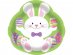Easter bunny reusable serving tray 35,5cm