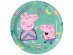 Peppa pig small paper plates 8pcs