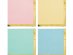 Pick and mix pastel with gold foiled details beverage napkins 16pcs