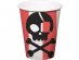 Pirate party paper cups 8pcs