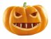 Plastic white teeth for pumpkin decoration for Halloween