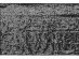 Deluxe decorative fabric with sequins in black color 30cm x 5m