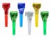 Colorful blowouts with holographic print 6pcs