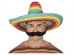 Mexicak colorful sombrero for a Carnival theme party