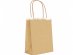 Deluxe kraft paper bags with gold foiled details 4pcs
